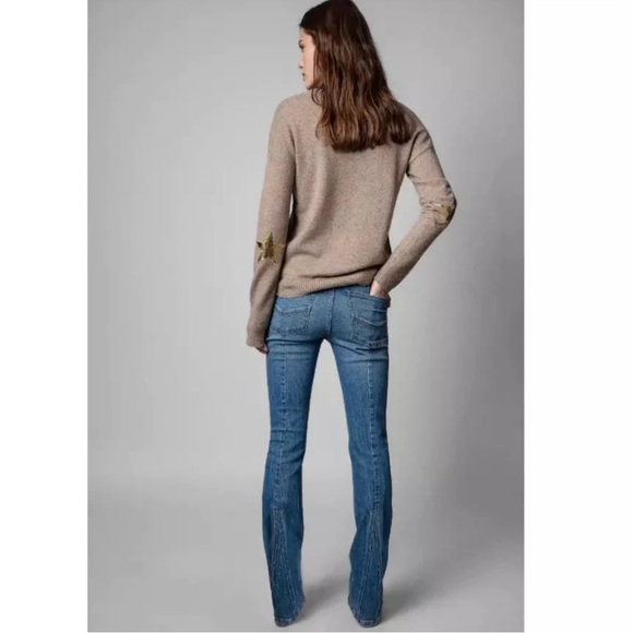 Zadig & Voltaire Cici Patch Cashmere Sweater. - Picture 2 of 14